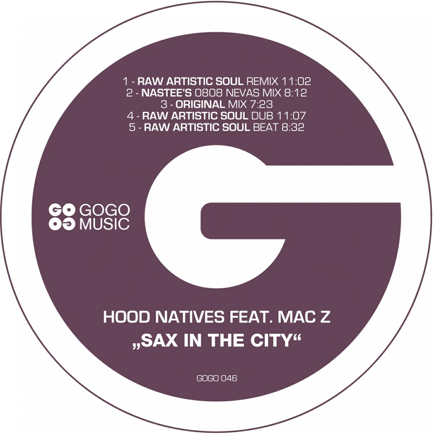 Hood Natives - Sax in the City (Raw Artistic Soul Beat)