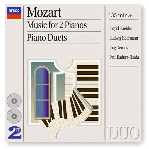 Ingrid Haebler - Mozart: Fugue in C Minor for 2 Pianos, K.426