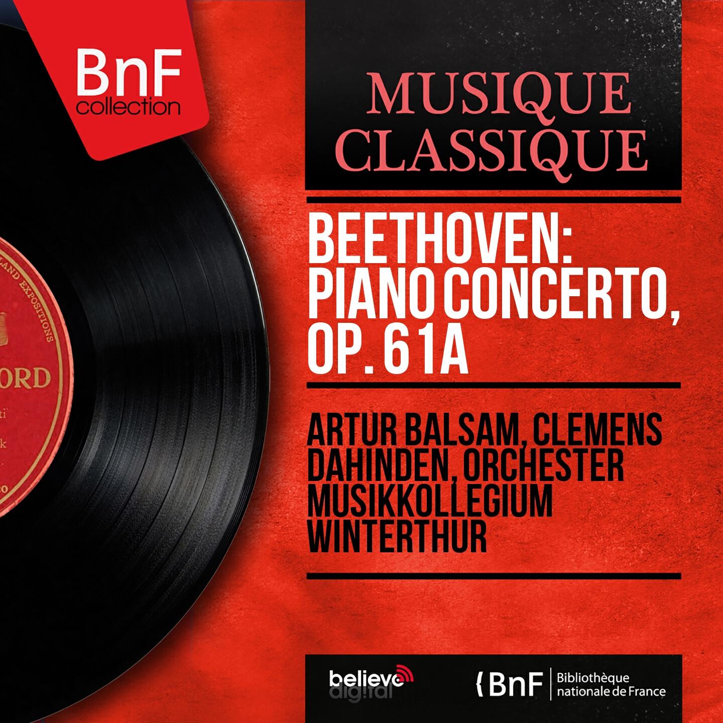 Artur Balsam - Piano Concerto in D Major, Op. 61a: II. Larghetto