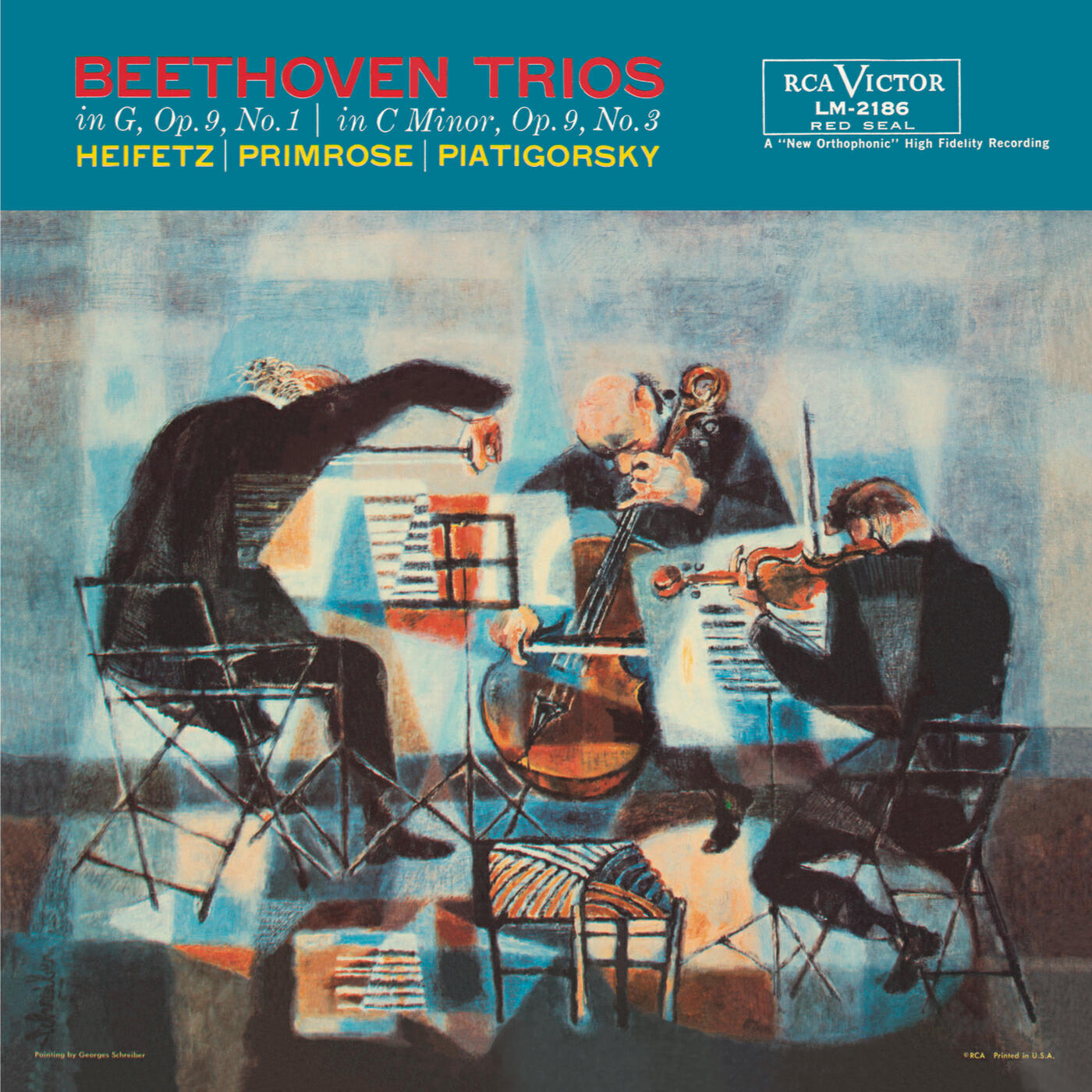 Gregor Piatigorsky - String Trio No. 1 in G Major, Op.9: I. Adagio - Allegro con brio