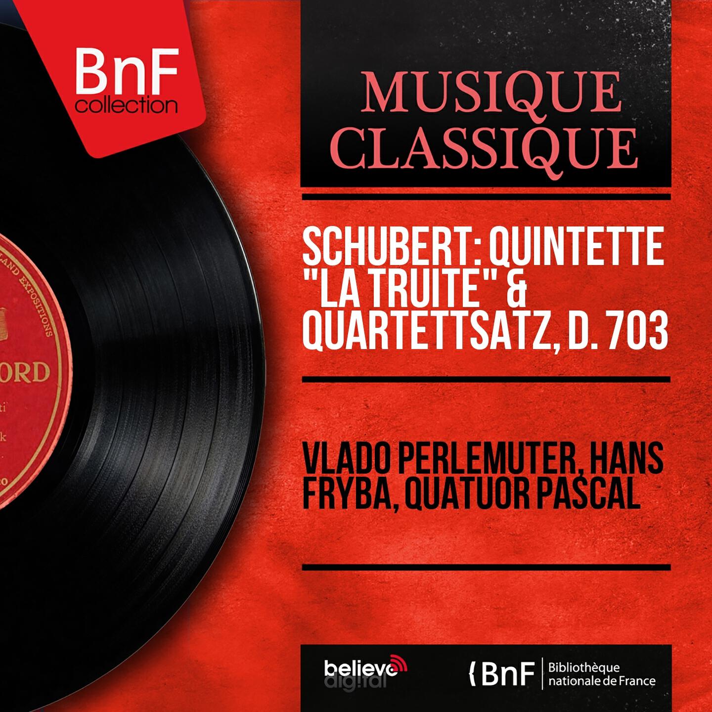 Quatuor Pascal - String Quartet No. 12 in C Minor, D. 703 