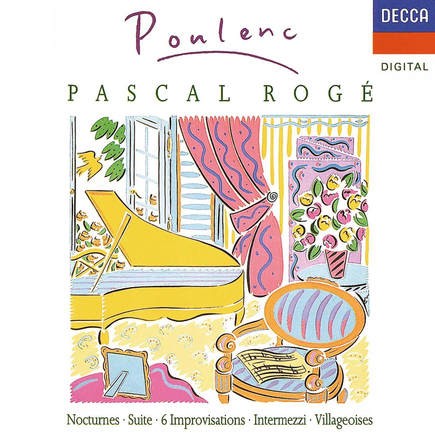 Pascal Rogé - Poulenc: Deux intermezzi, FP 71 - 2. Intermezzo in D flat major