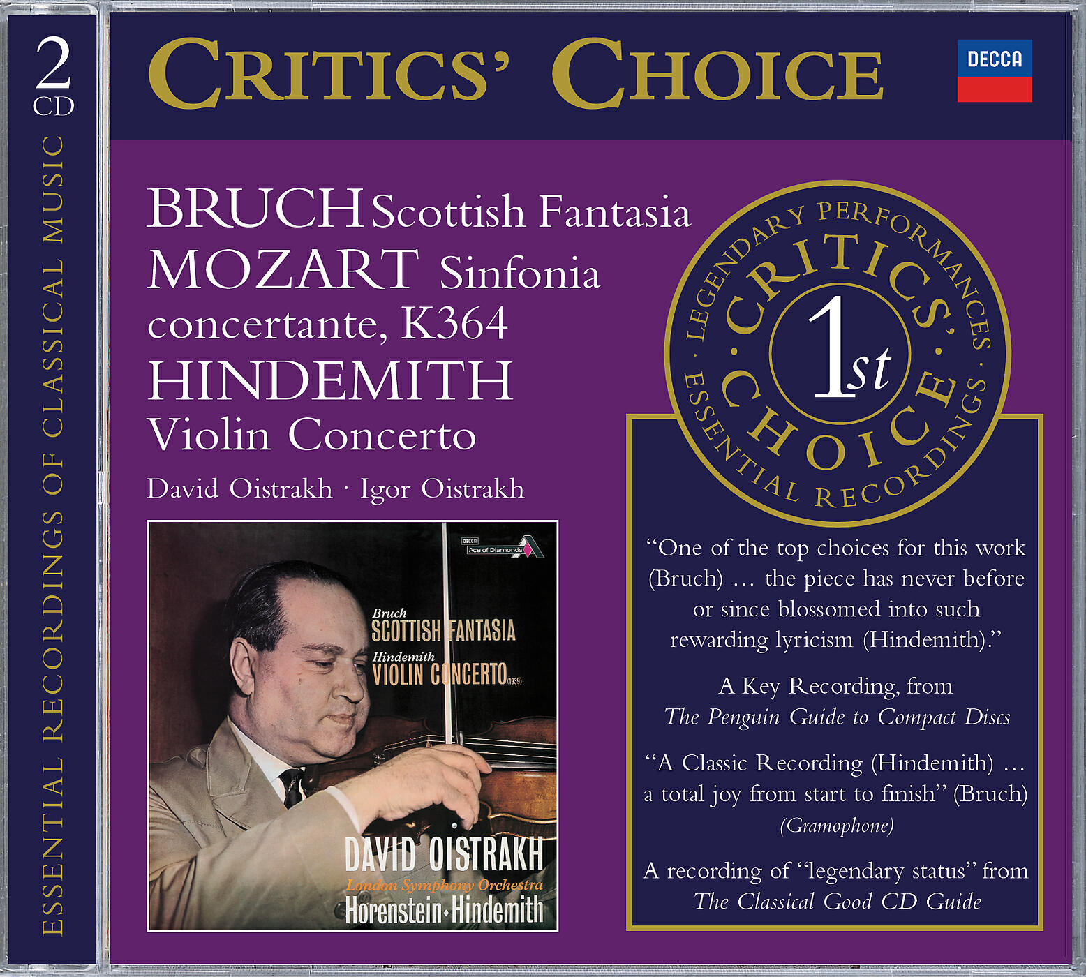 David Oistrakh - Hindemith: Violin Concerto - 3. Lebhaft