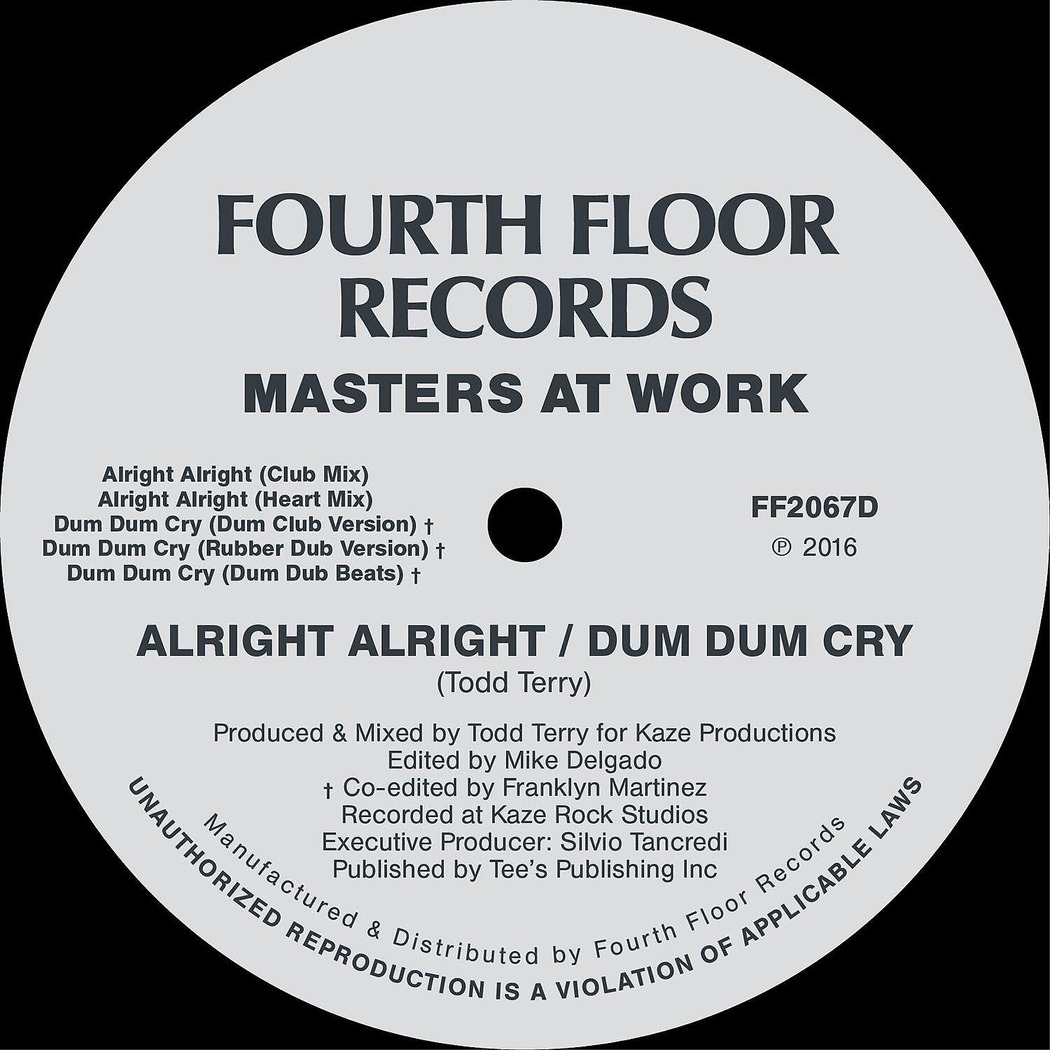 Masters At Work - Alright Alright (Club Mix)