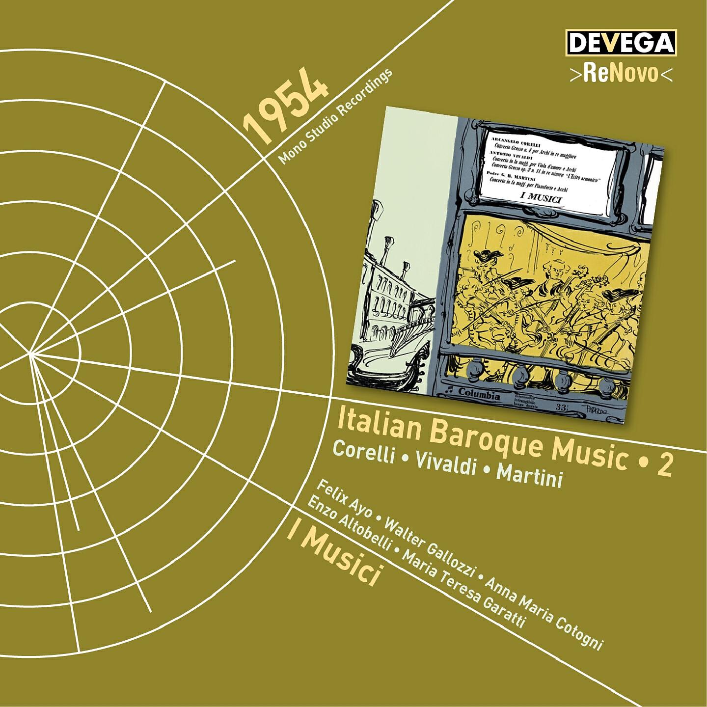 I Musici - Concerto for Viola d'amore and Strings in A Major, RV 396: I. Allegro