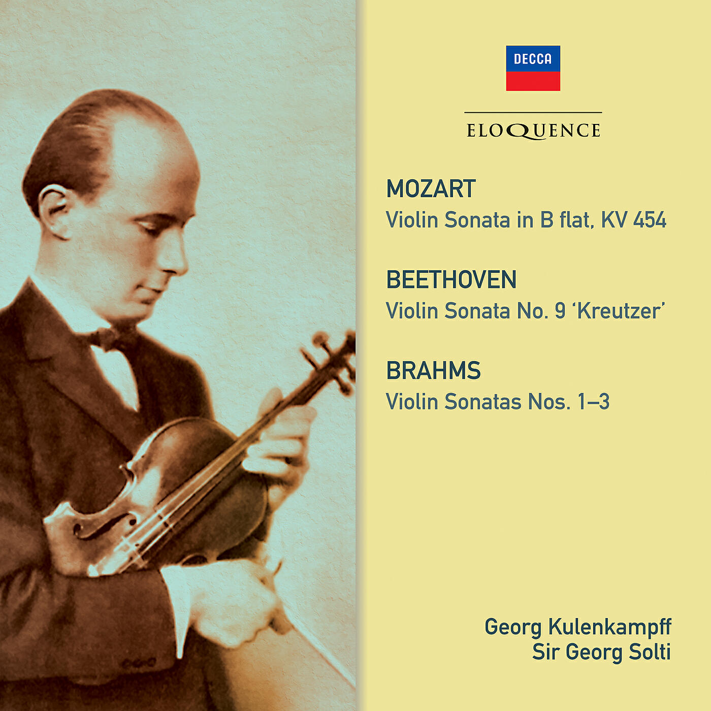 Georg Kulenkampff - Brahms: Sonata for Violin and Piano No.1 in G, Op.78 - 2. Adagio