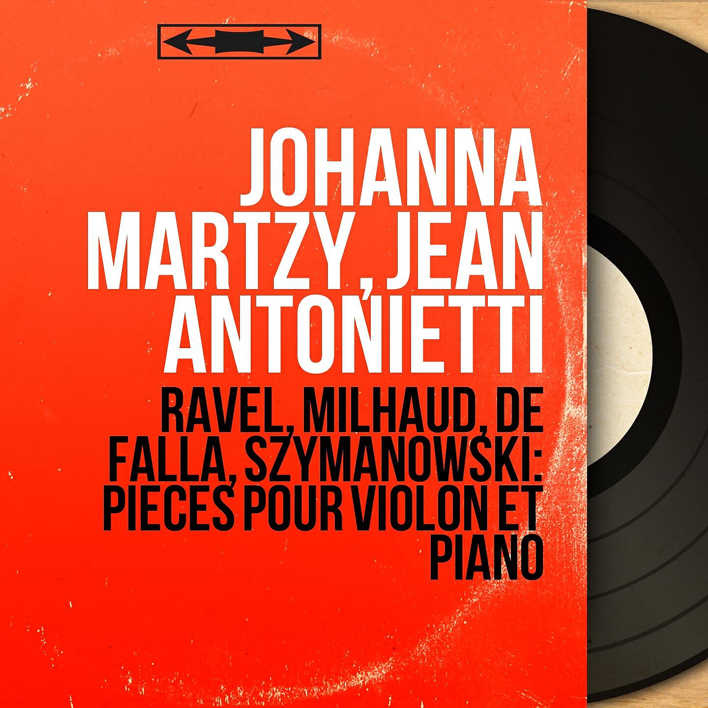 Johanna Martzy - Vocalise-étude en forme de habanera, M. 51 (Arranged for Violin and Piano)