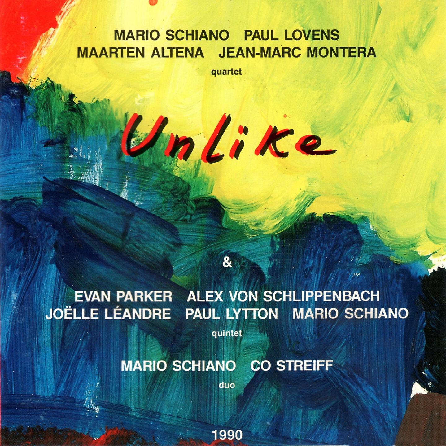 Mario Schiano - Unlike 1St Set