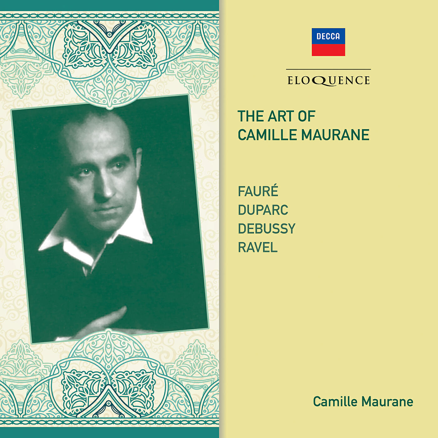 Camille Maurane - Duparc: Lamento