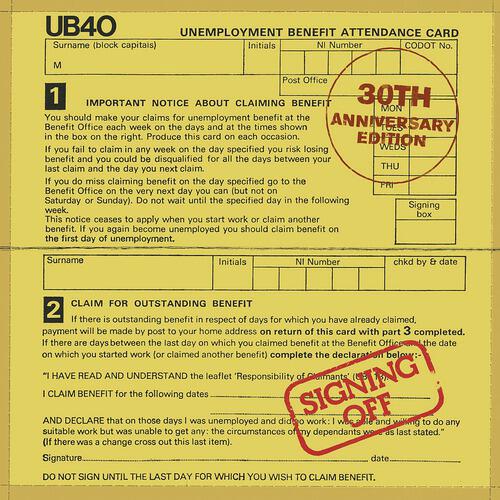 UB40 - Food For Thought (Remastered)