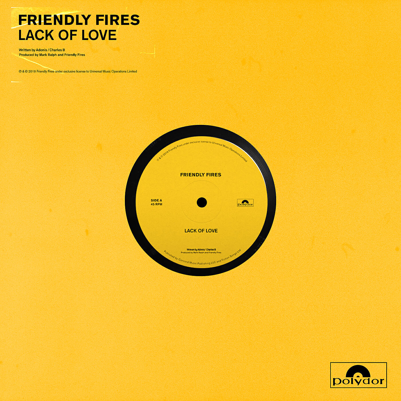 Friendly Fires - Lack Of Love