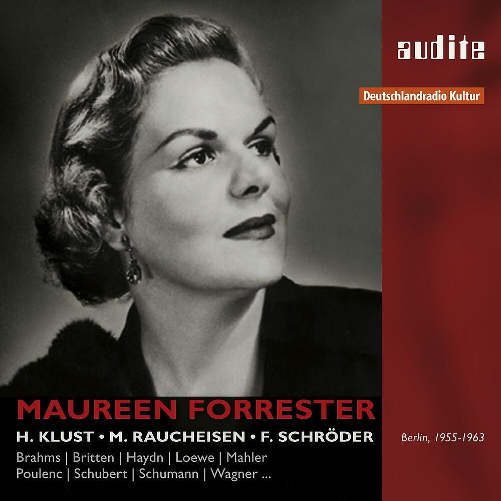 Maureen Forrester - Zigeunerlieder, Op. 103: XI. Rote Abendwolken ziehn