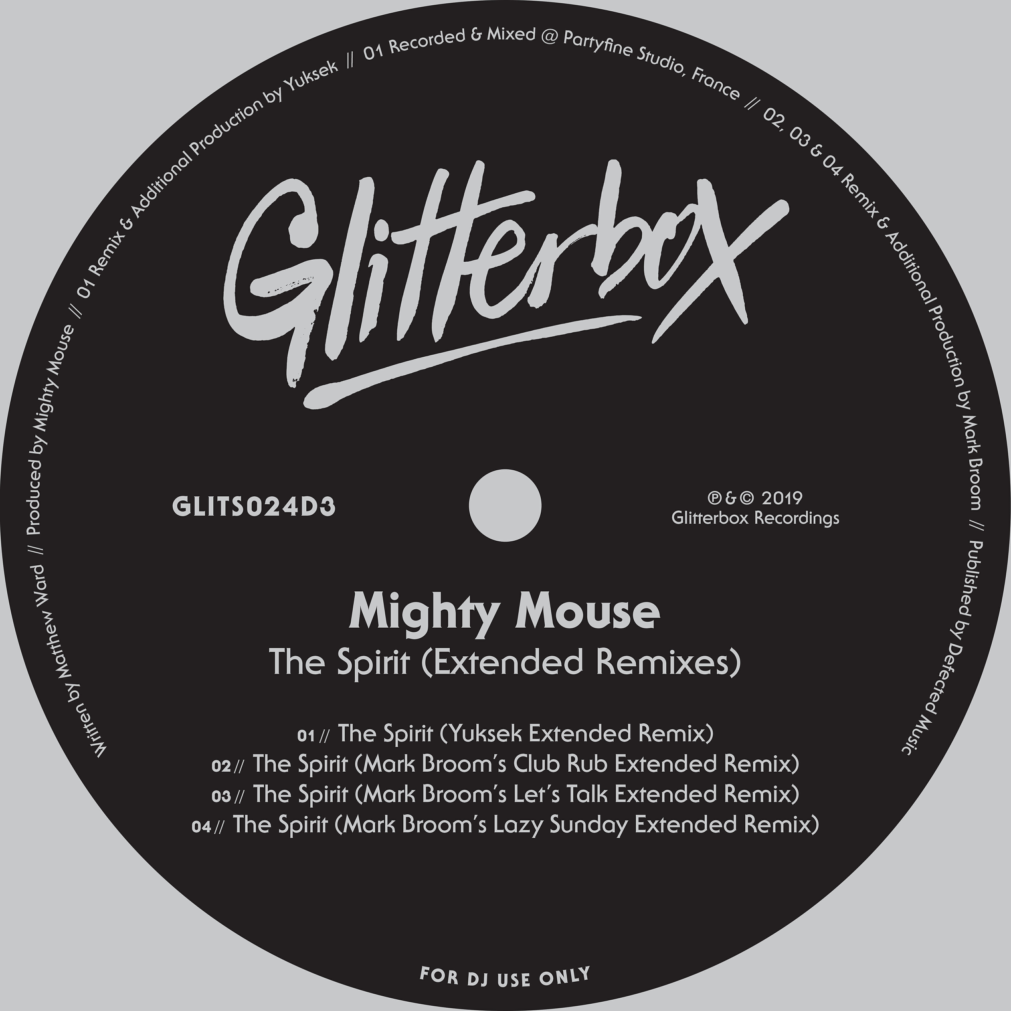 Mighty Mouse - The Spirit (Mark Broom's Lazy Sunday Extended Remix)